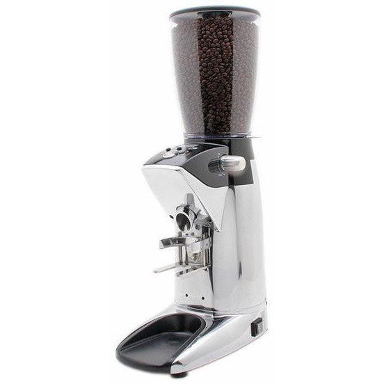 Compak F8 Fresh Grinder with Large Hopper in Polished Aluminum – My  Espresso Shop