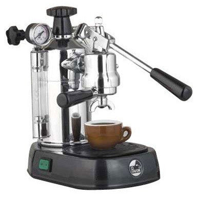 La Pavoni Professional Manual Espresso Machine - Black Base - PBB-16 - My Espresso Shop
