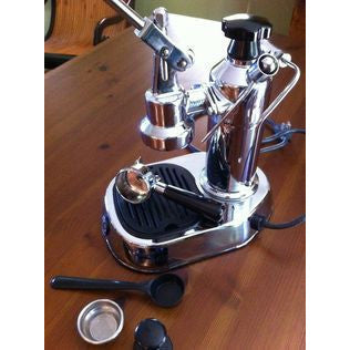 La Pavoni Europiccola EPC-8 Manual Espresso Machine with Chrome Base