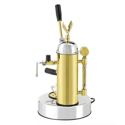 Elektra ART.S1CO Micro Casa Espresso Machine - Chrome and Brass - My Espresso Shop