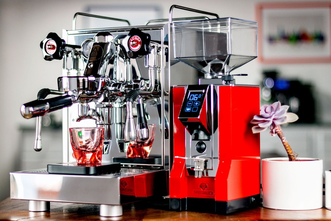 Eureka Mignon Specialita Espresso Grinder - Ferrari Red - My Espresso Shop