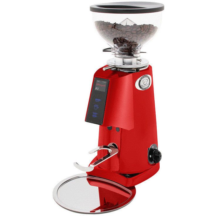 Fiorenzato F4 Nano V2 Electronic Espresso Grinder - Red - My Espresso Shop
