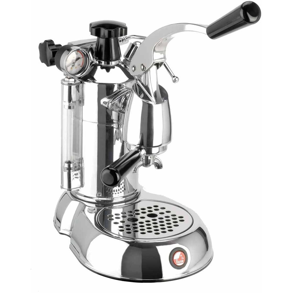 La Pavoni Stradivari Manual Espresso Machine - Chrome - ESC-8 - My Espresso Shop