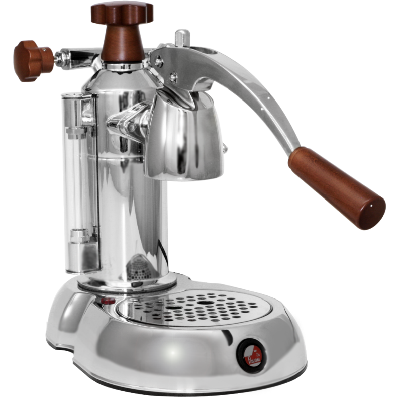 La Pavoni Stradivari Manual Espresso Machine - Wood & Chrome - ESW-8 – My  Espresso Shop