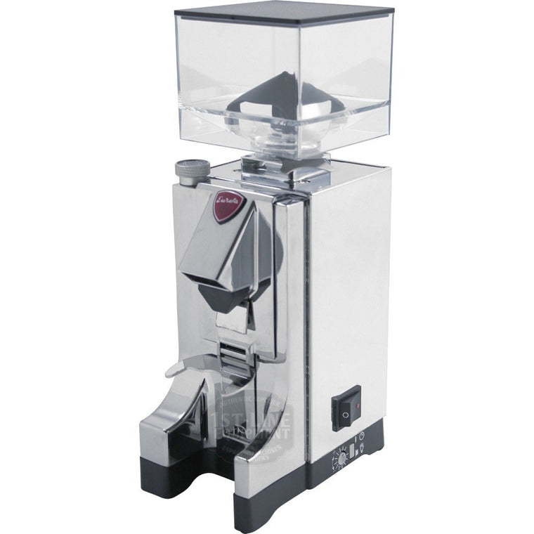 Eureka MCI Mignon Programmable Doserless Espresso Coffee Grinder - Chrome - My Espresso Shop