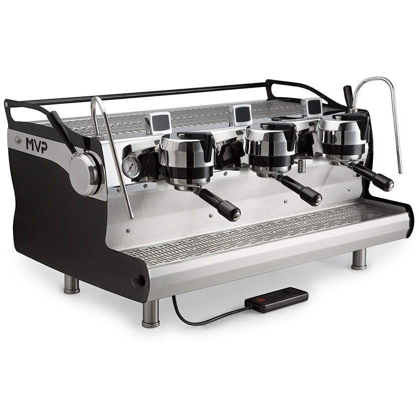 Synesso MVP Hydra Commercial Espresso Machine - 2 Group / Stainless Steel (Standard) / Black Accents (Standard)